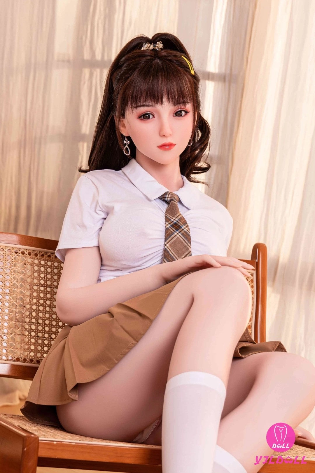 Kenley poupée sexuelle (YJL Doll 148cm D-Cup # 294 TPE + Silicone)
