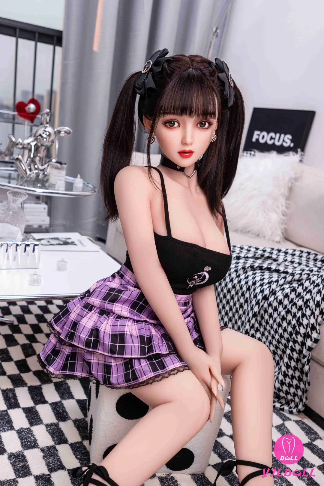 Jaylah poupée sexuelle (YJL Doll 148 cm D-Cup # 375 TPE + Silicone)