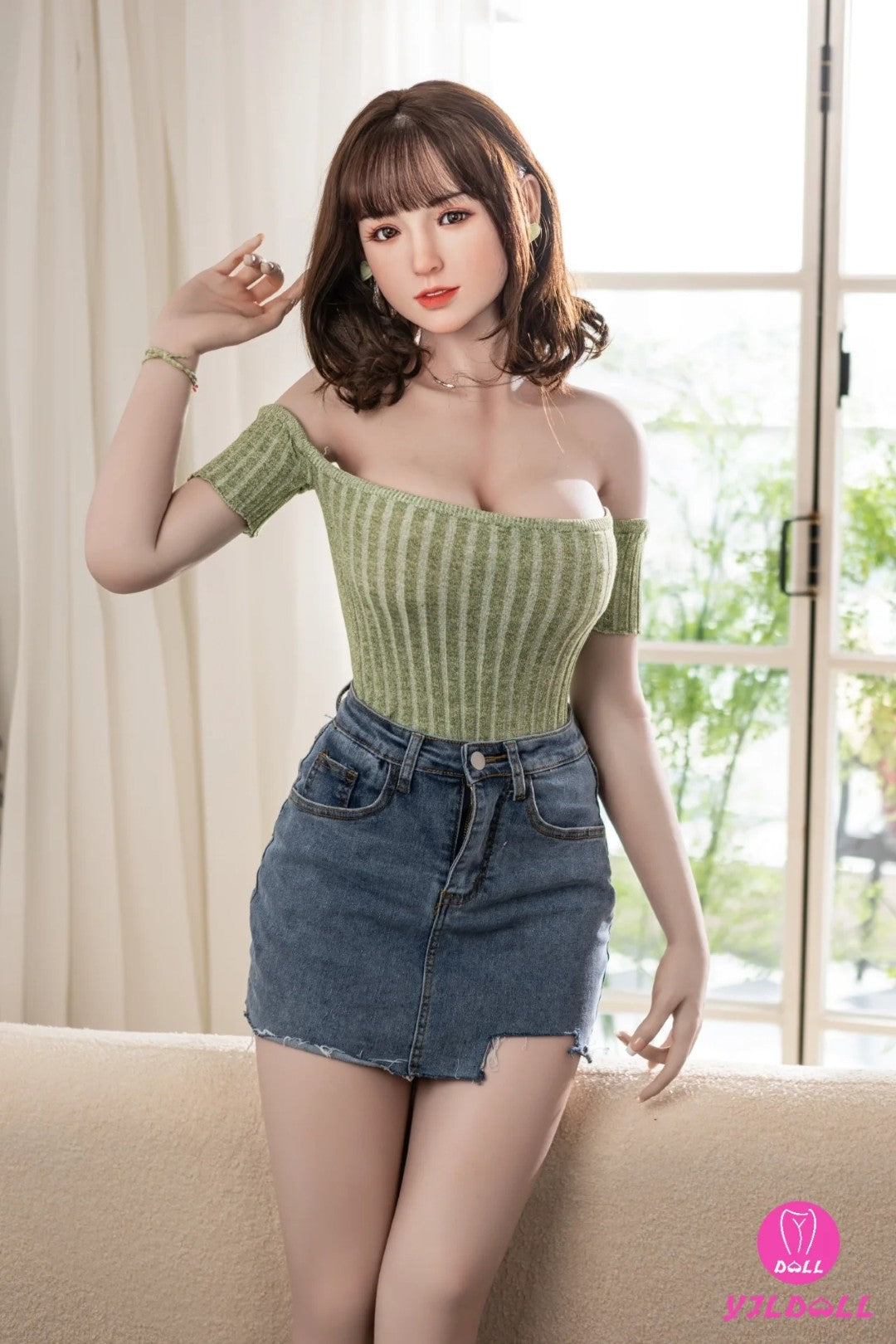 Aurore poupée sexuelle (YJL Doll 168cm E-Cup # 427 TPE + Silicone)