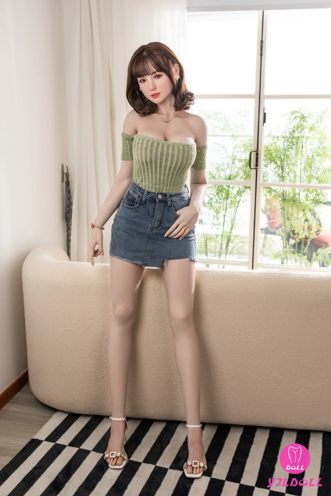 Aurore poupée sexuelle (YJL Doll 168cm E-Cup # 427 TPE + Silicone)
