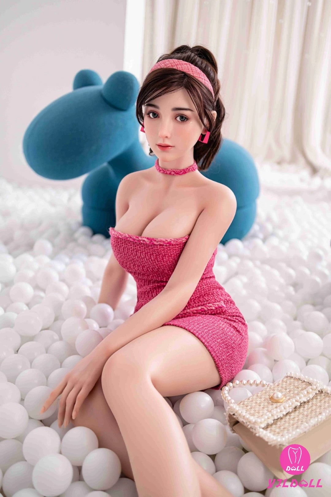 Josélyne poupée sexuelle (YJL Doll Bonnet D 165 cm #290 TPE+Silicone)