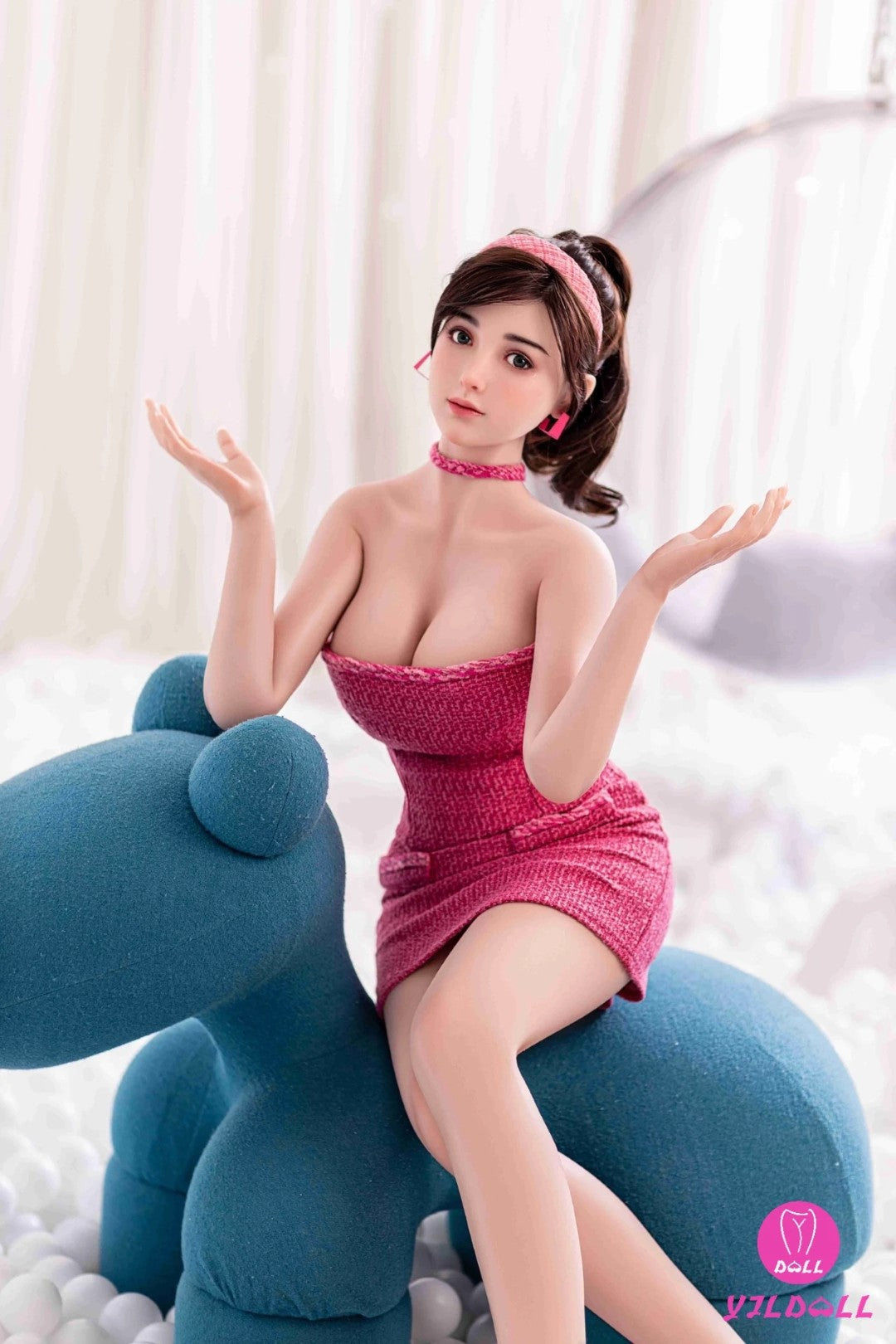 Josélyne poupée sexuelle (YJL Doll Bonnet D 165 cm #290 TPE+Silicone)