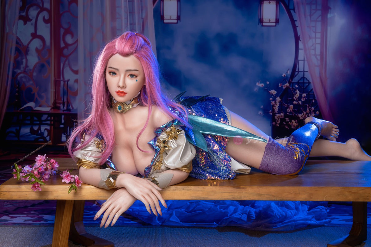Fumiko poupée sexuelle (YJL Doll 158 cm (Coupe G #803 Silicone)