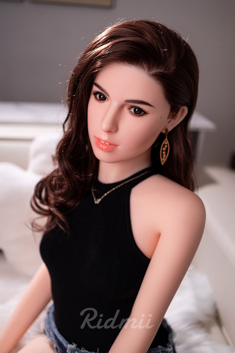 Dion poupée sexuelle (Ridmii Doll 159 cm bonnet A TPE+Silicone)