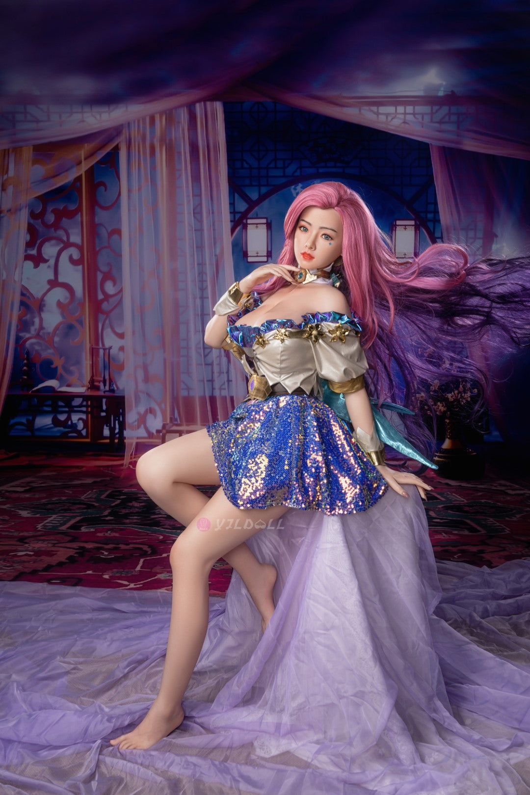 Fumiko poupée sexuelle (YJL Doll 158 cm (Coupe G #803 Silicone)