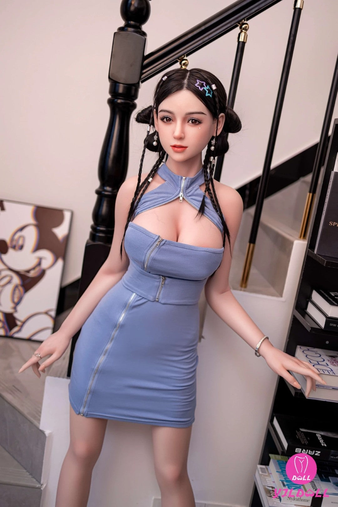 Hélène poupée sexuelle (YJL Doll Bonnet D 148 cm #289 TPE+Silicone)