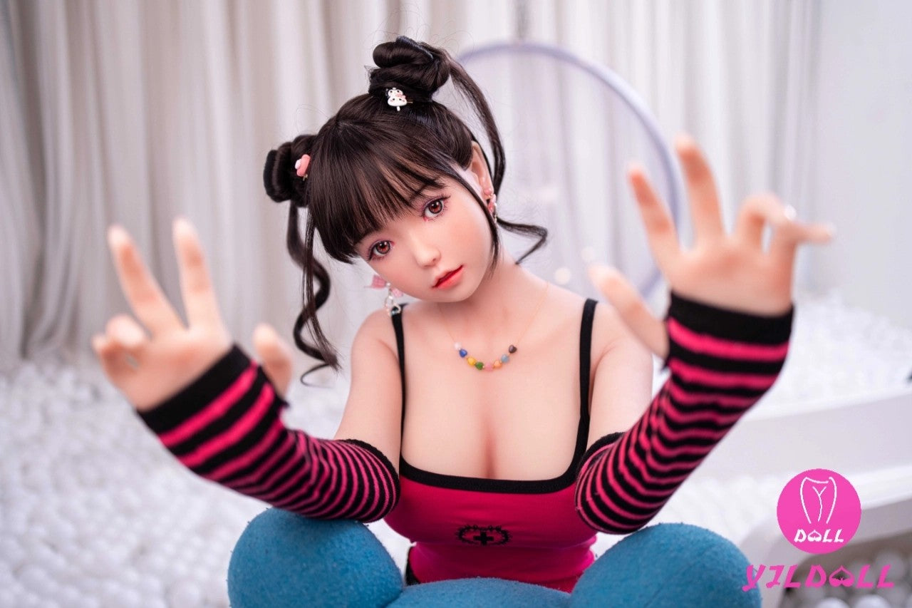 Aileen poupée sexuelle (YJL Doll 148 cm D-Cup # 386 TPE + Silicone)