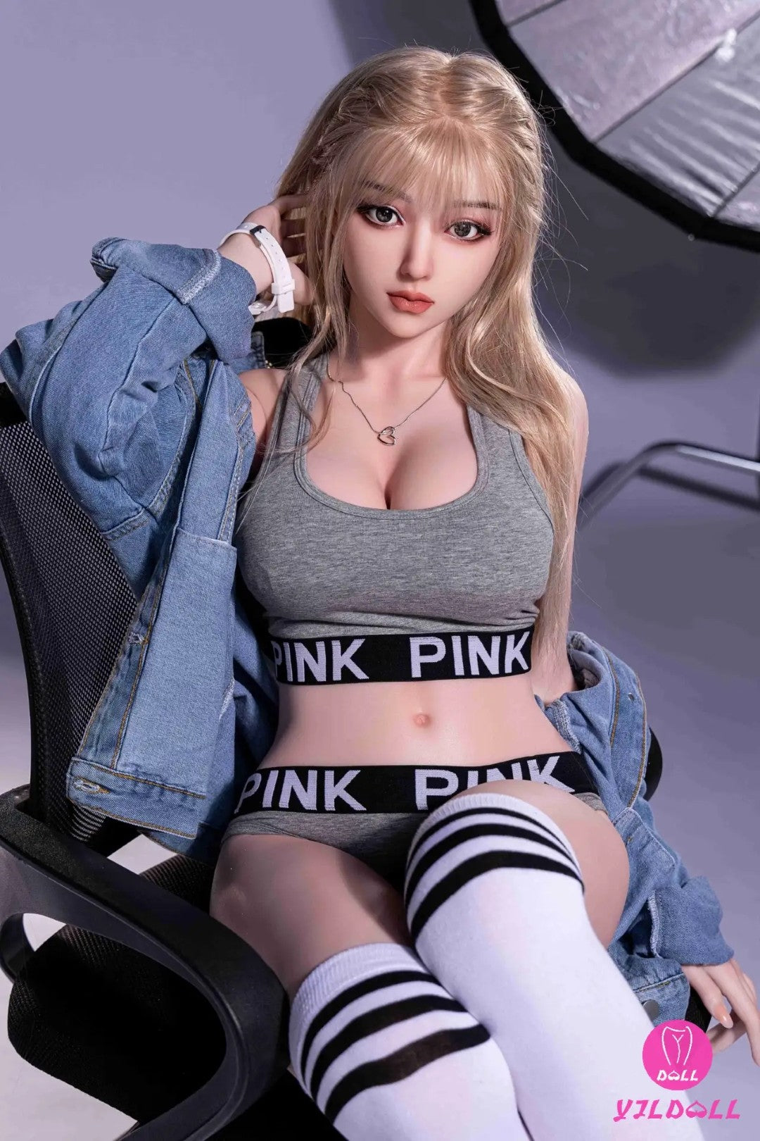 Karla poupée sexuelle (YJL Doll 165cm D-t-Cup # 332 TPE + Silicone)