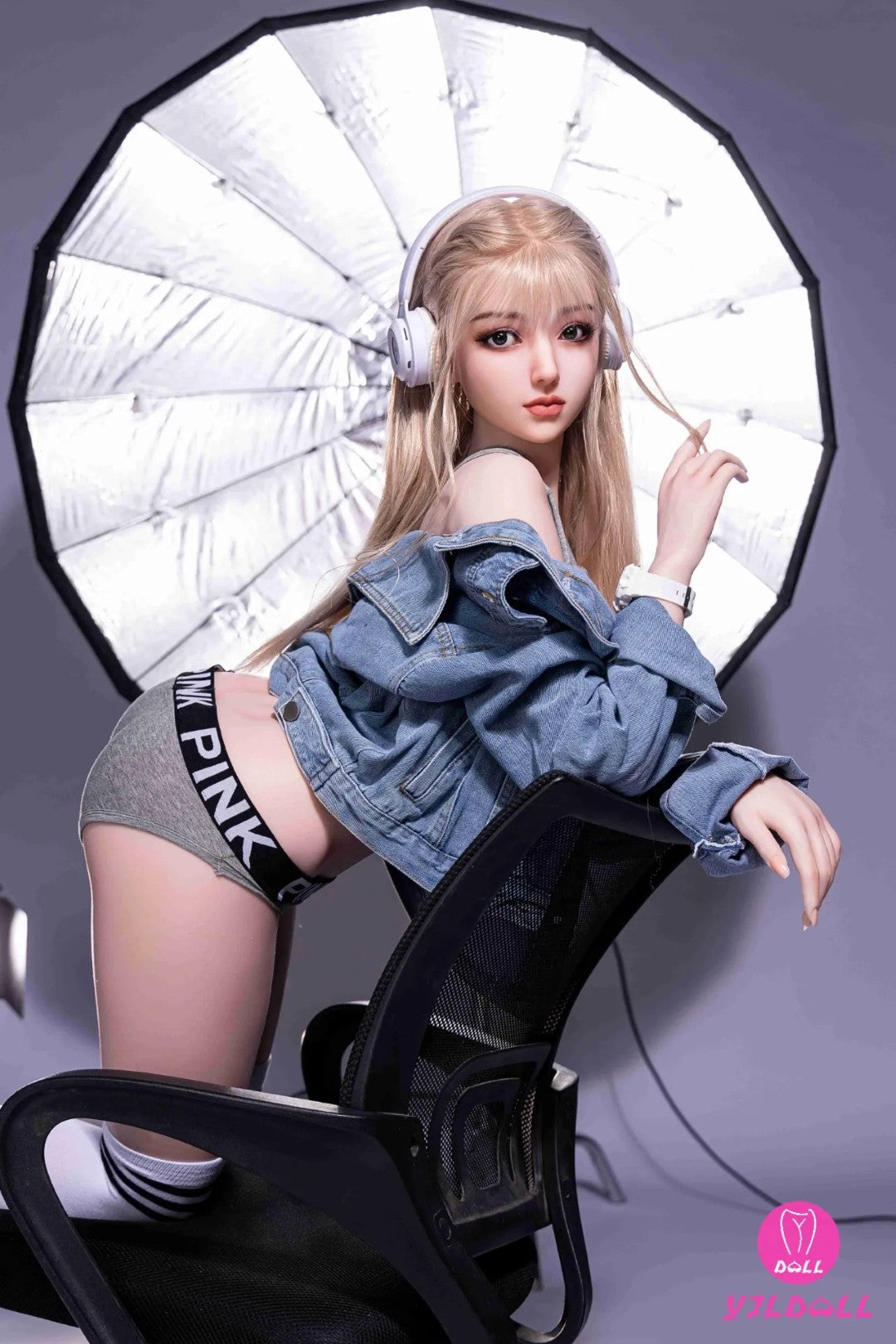 Karla poupée sexuelle (YJL Doll 165cm D-t-Cup # 332 TPE + Silicone)