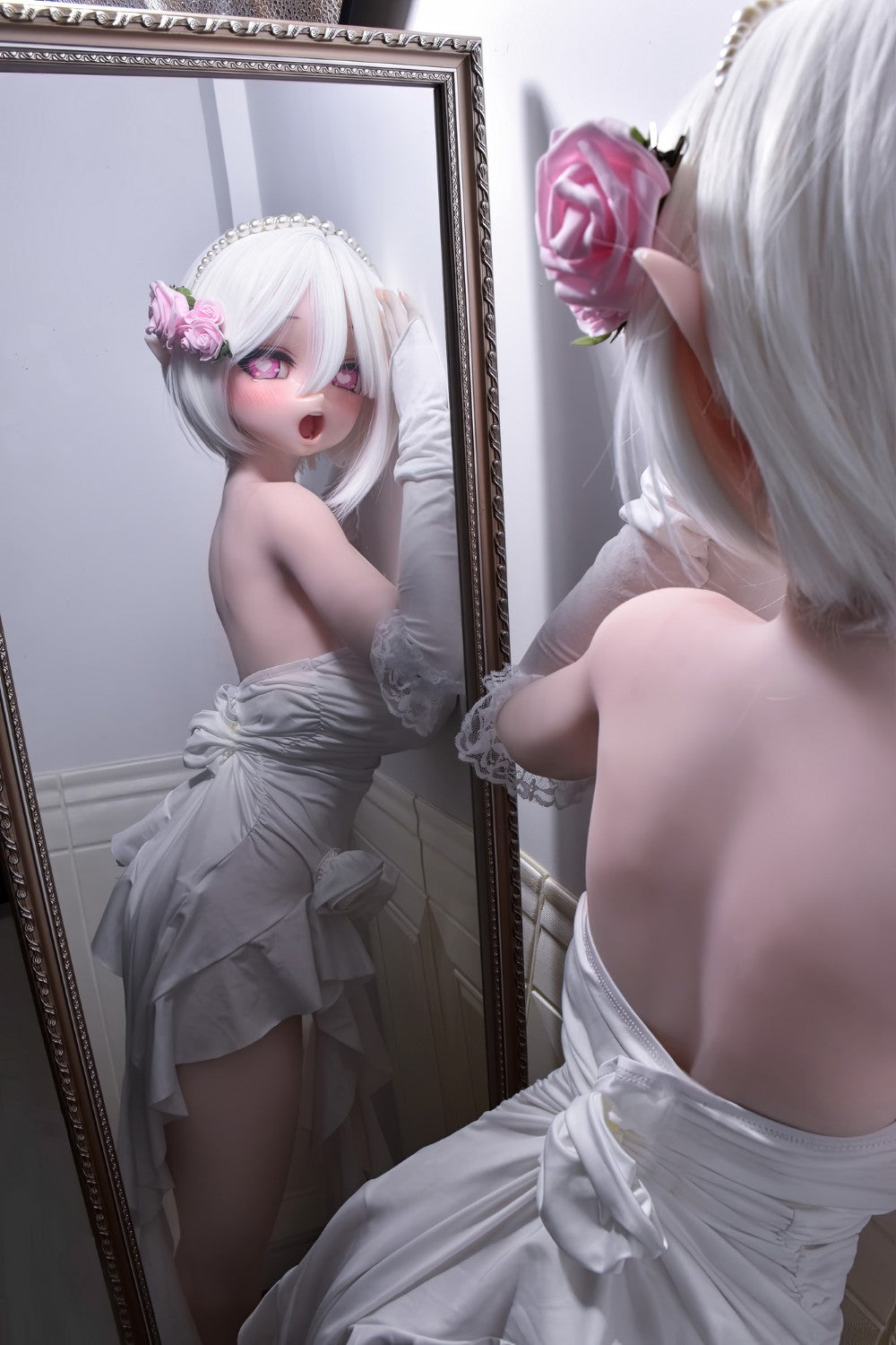 Asaka Moeri poupée sexuelle (Elsa Babe 148 cm (RAD043 Silicone)