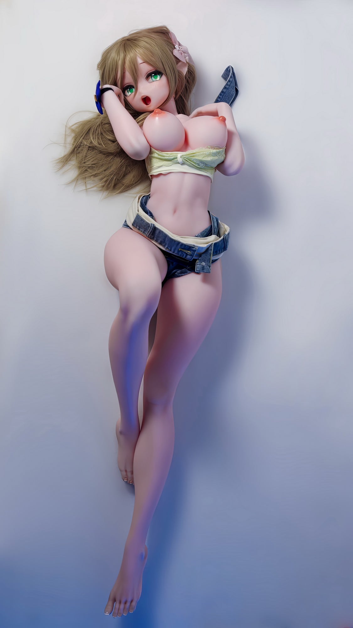 Asaka Moeri poupée sexuelle (Elsa Babe 144 cm #RAD043 Silicone)