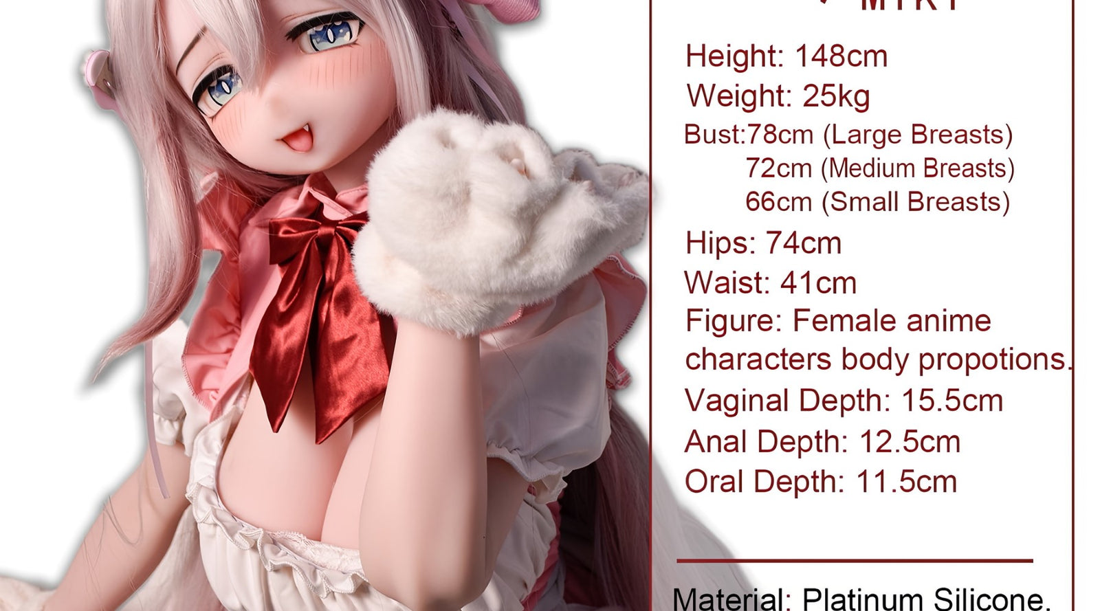 Miki Utagawa poupée sexuelle (Elsa Babe 148 cm (RAD051 Silicone)