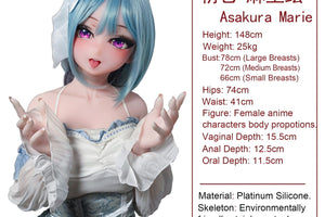 Asakura Marie poupée sexuelle (Elsa Babe 165cm RAHC018 Silicone)
