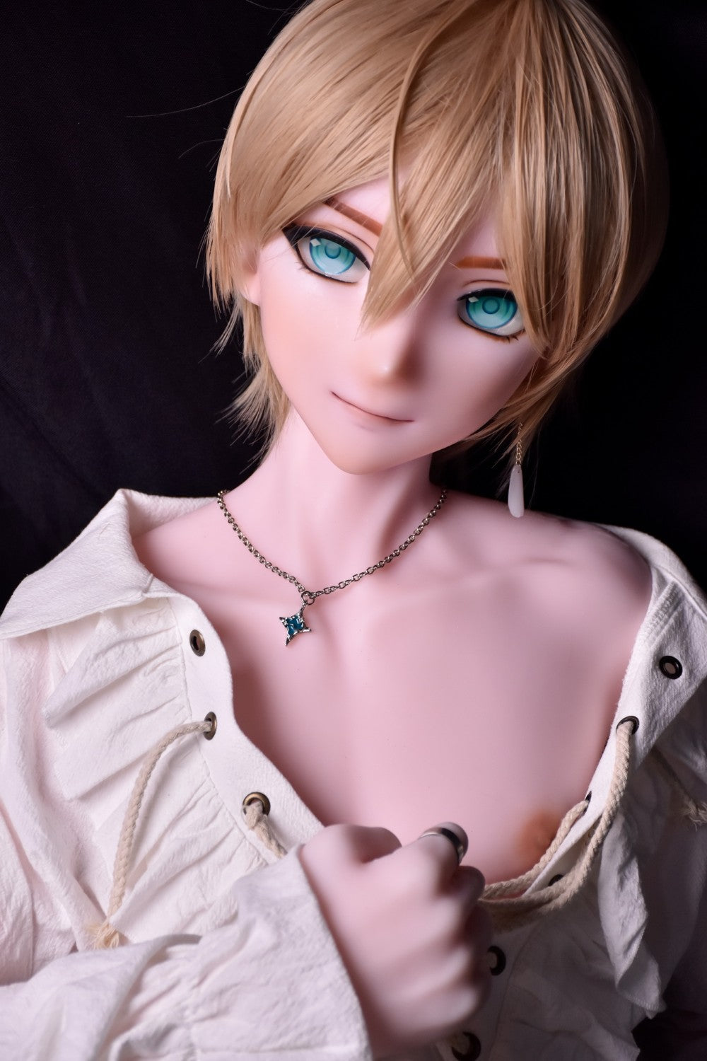 Link Mâle poupée sexuelle (Elsa Babe 153 cm RAMD001 Silicone)