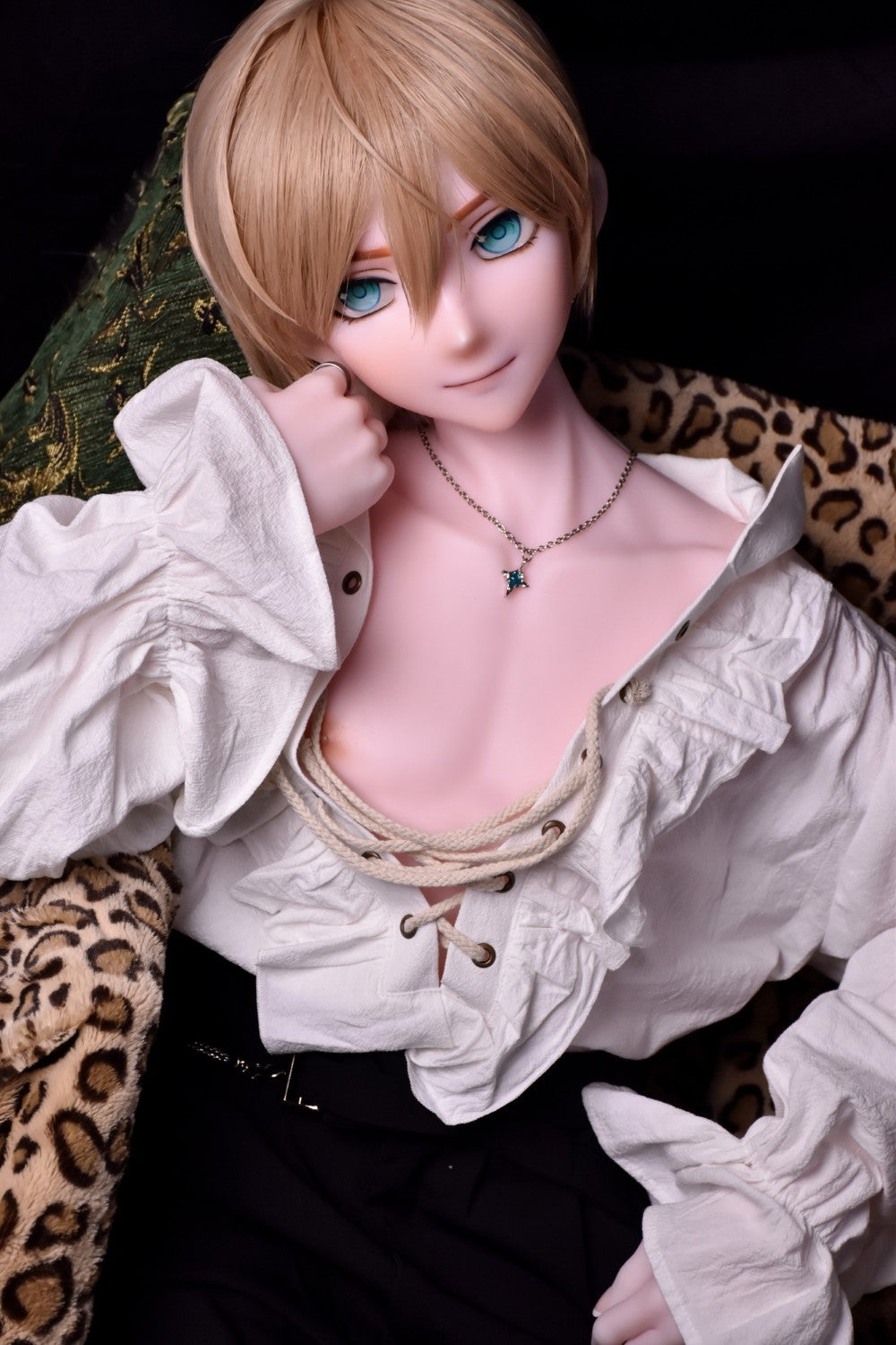 Link Mâle poupée sexuelle (Elsa Babe 153 cm RAMD001 Silicone)