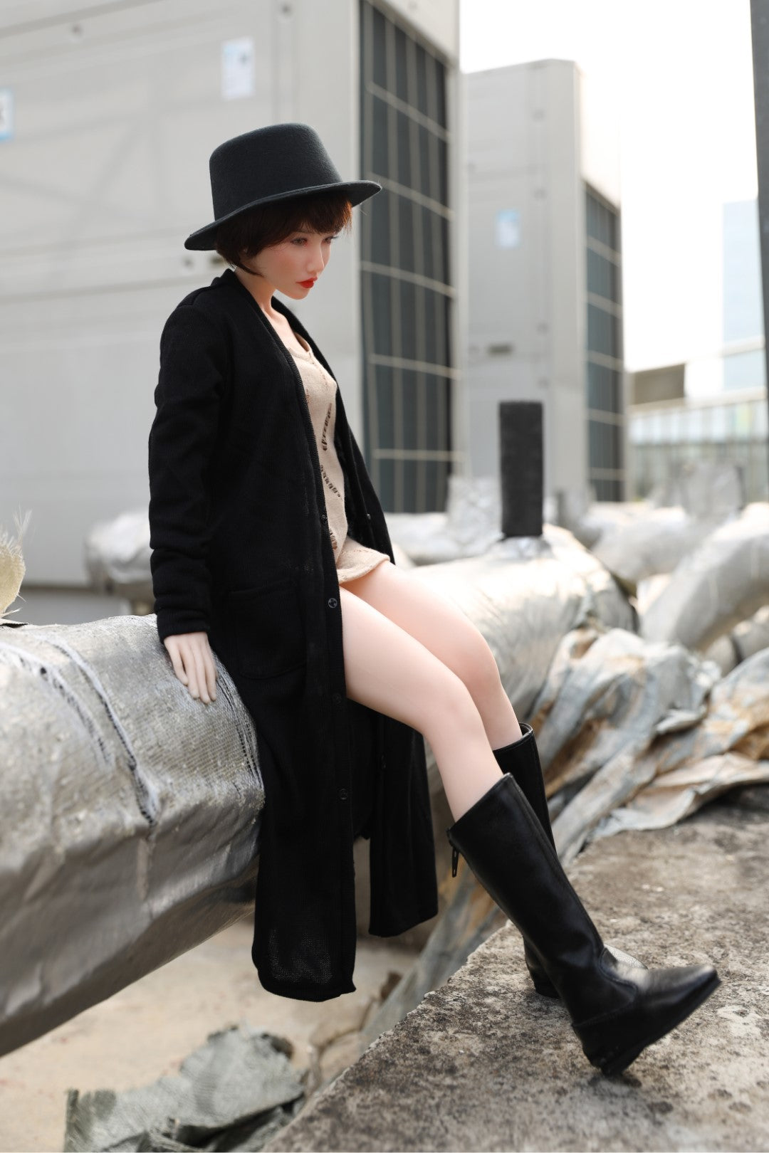 Réka poupée sexuelle (Climax Doll Mini bonnet B 60cm Silicone)