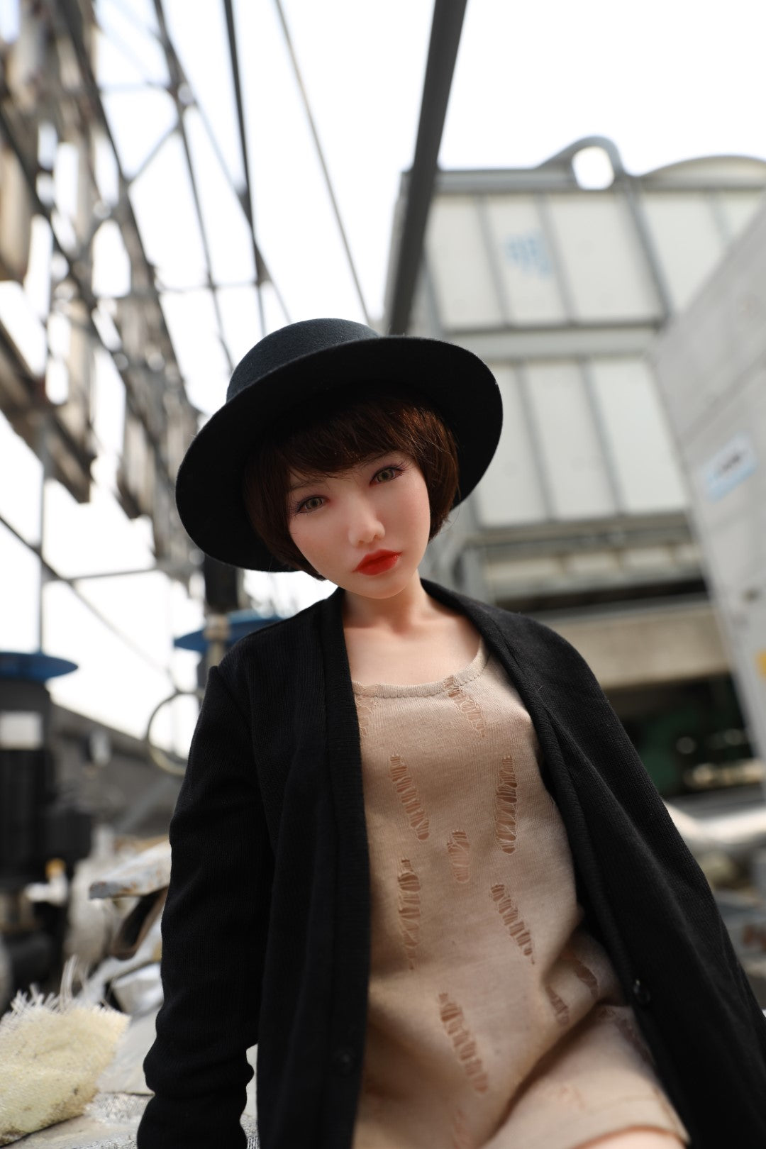 Réka poupée sexuelle (Climax Doll Mini bonnet B 60cm Silicone)