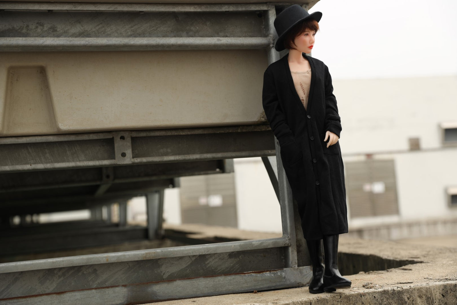 Réka poupée sexuelle (Climax Doll Mini bonnet B 60cm Silicone)