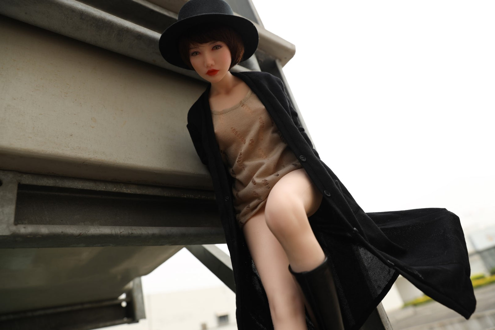 Réka poupée sexuelle (Climax Doll Mini bonnet B 60cm Silicone)