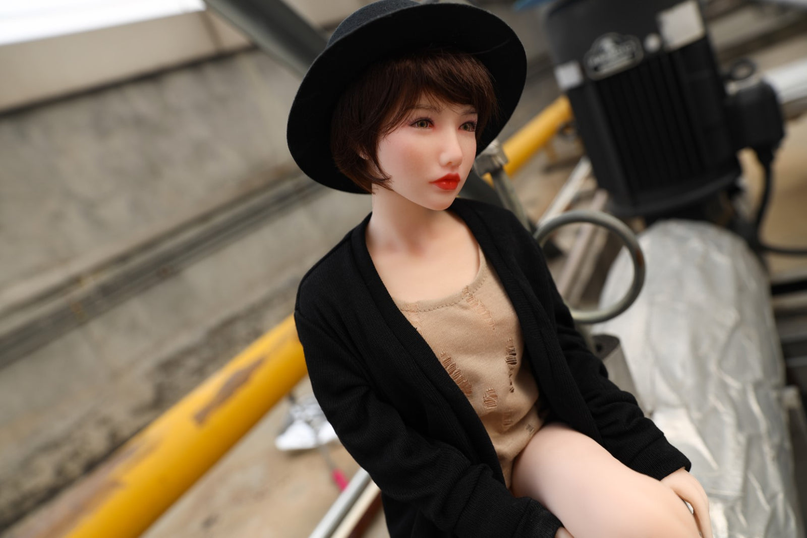 Réka poupée sexuelle (Climax Doll Mini bonnet B 60cm Silicone)