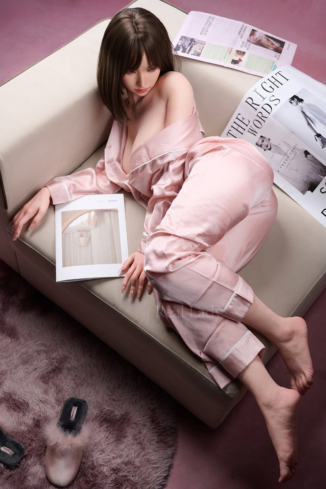 Viki poupée sexuelle (Real Lady 150 cm F-Cup R10 Silicone)