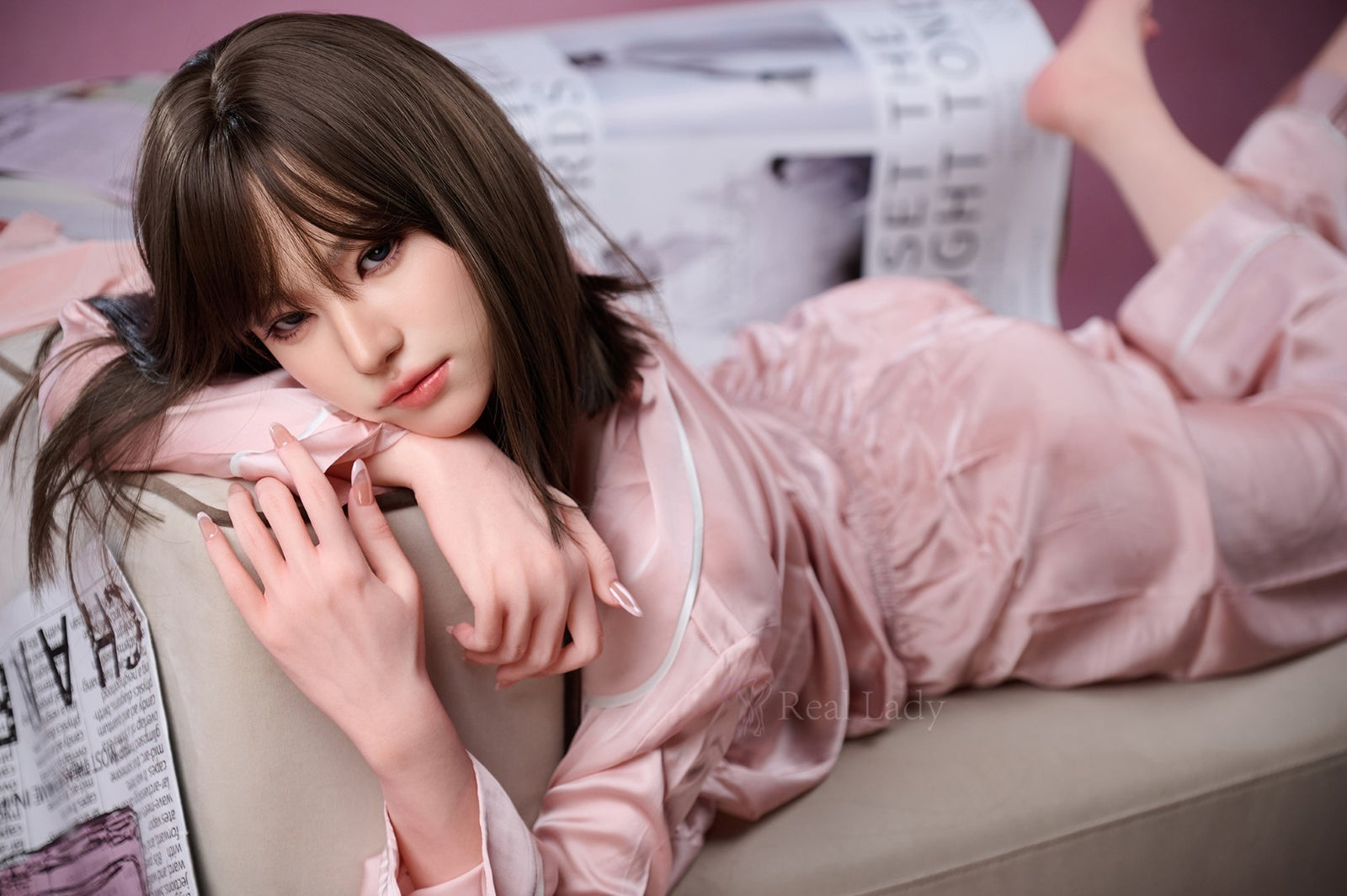 Viki poupée sexuelle (Real Lady 150 cm F-Cup R10 Silicone)