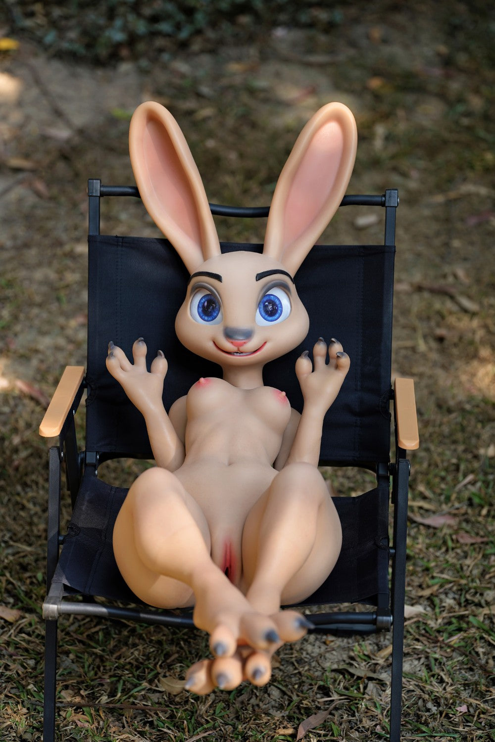 Judy le lapin poupée sexuelle (Dolls Castle Silicone Cup C 120 cm)