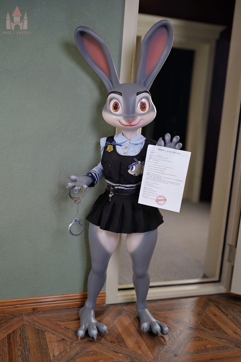 Judy le lapin poupée sexuelle (Dolls Castle 168 cm en silicone A-Cup)
