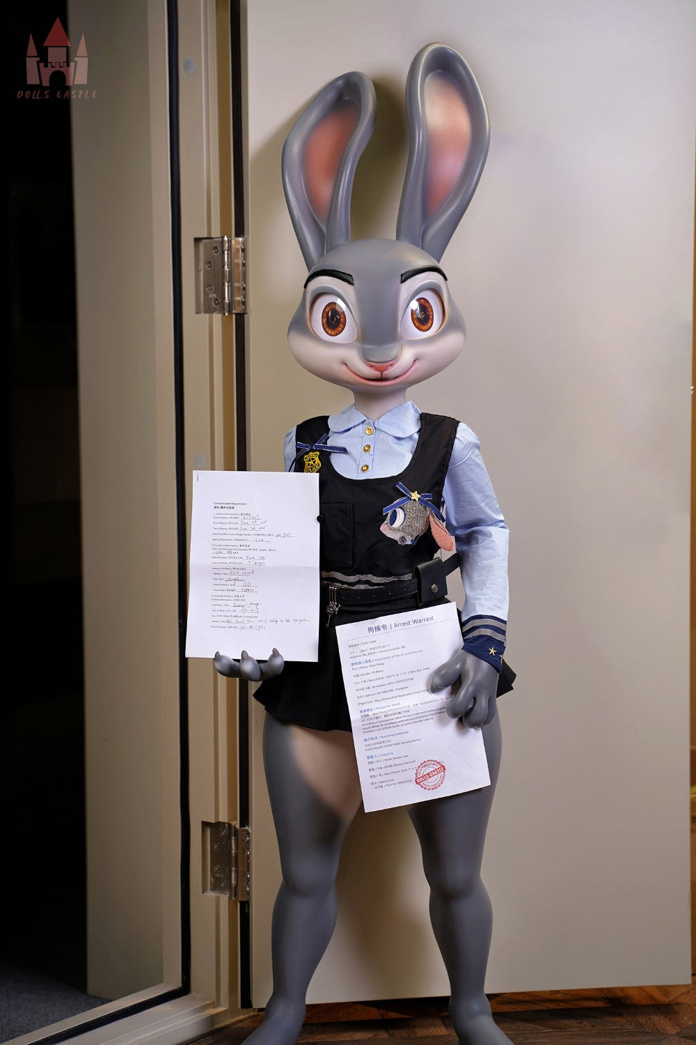 Judy le lapin poupée sexuelle (Dolls Castle 168 cm en silicone A-Cup)