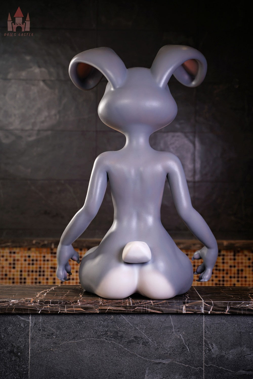 Judy le lapin poupée sexuelle (Dolls Castle 168 cm en silicone A-Cup)