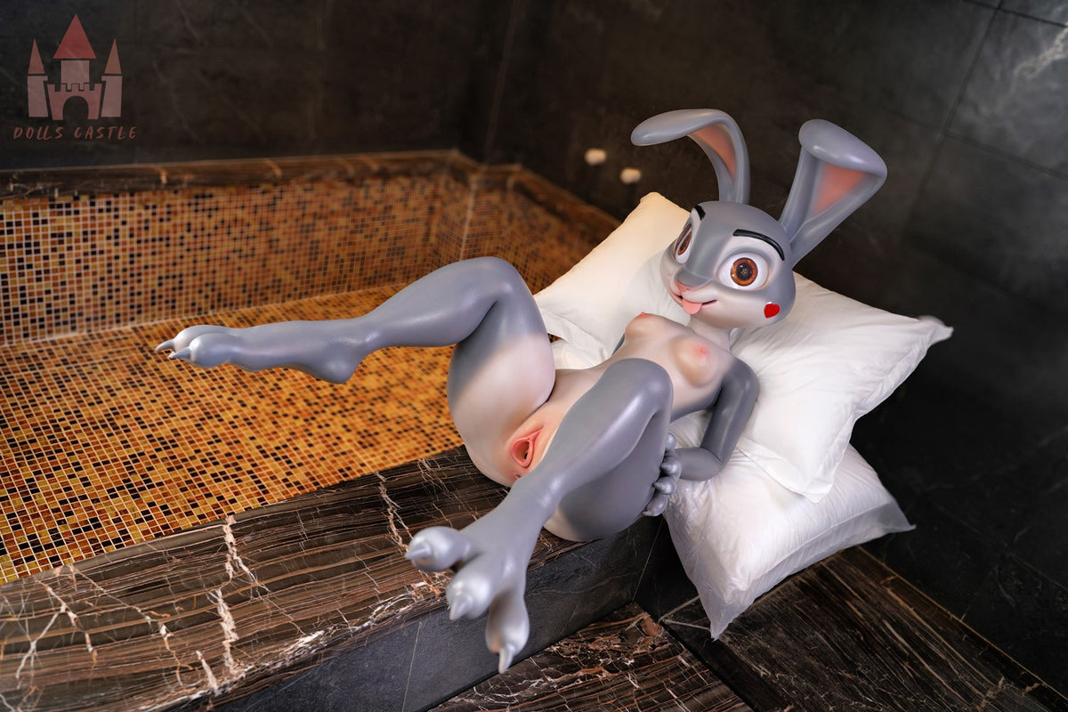 Judy le lapin poupée sexuelle (Dolls Castle 168 cm (coupe A en silicone)