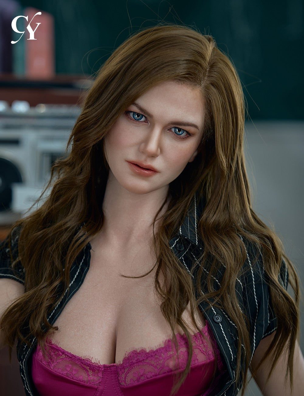 Rebecca poupée sexuelle (TOP CYDOLL 176cm E-Cup TPE + Silicone)