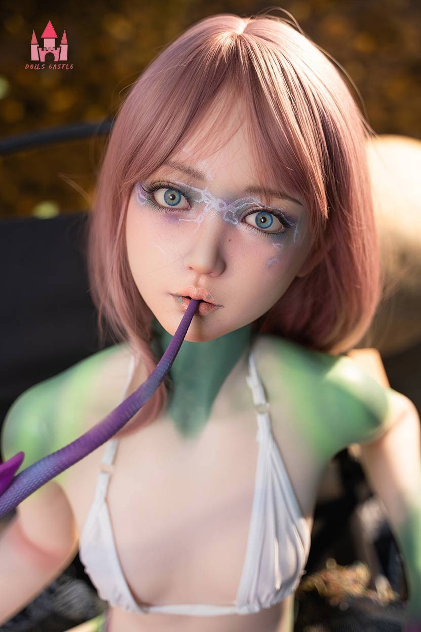 Ruoxi poupée sexuelle (Dolls Castle 132cm Bonnet A #S16 Silicone)