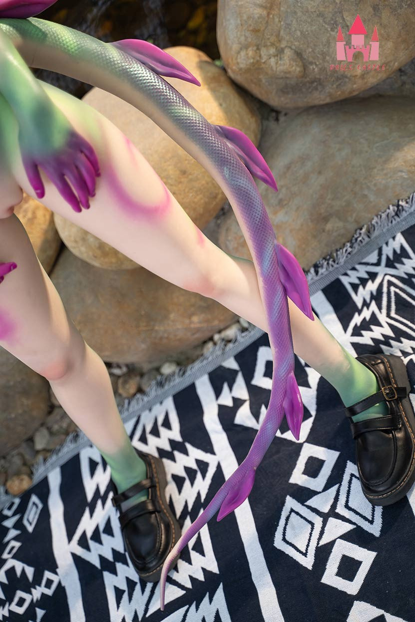 Ruoxi poupée sexuelle (Dolls Castle 132cm Bonnet A #S16 Silicone)