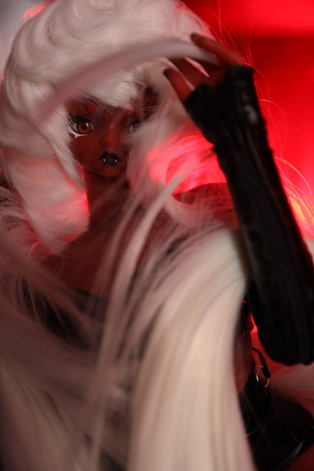 Samaël poupée sexuelle (Climax Doll Mini bonnet B 60cm Silicone)