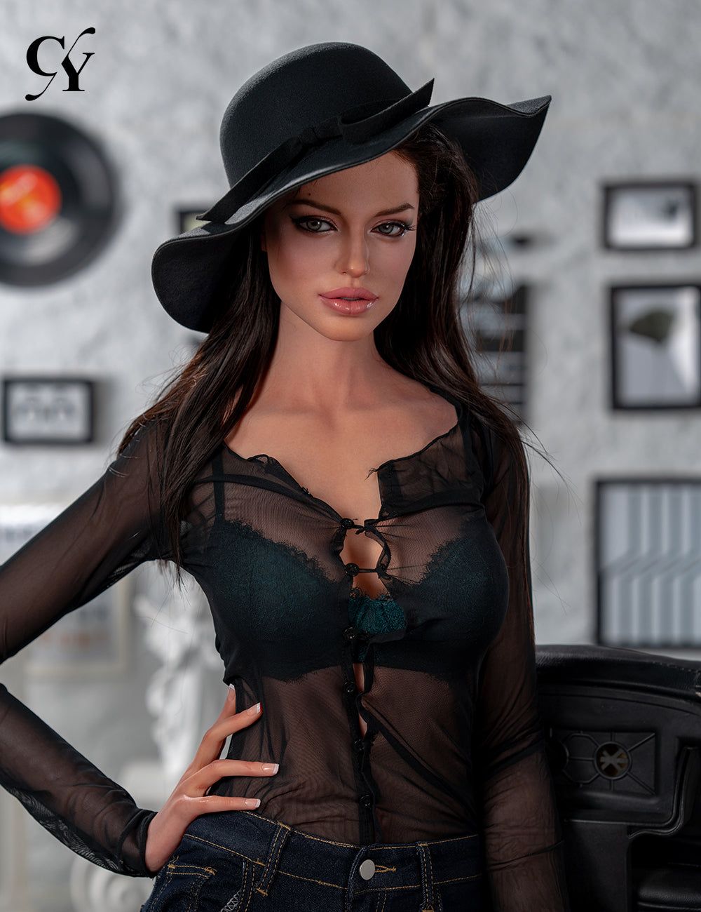 Scarlett poupée sexuelle (TOP CYDOLL 170cm d-kupa tpe + silicone)