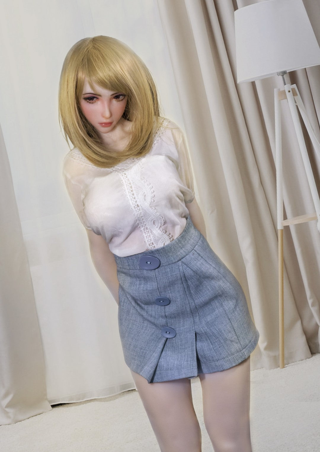 Mer Miko poupée sexuelle (Elsa Babe 102 cm (HA001 Silicone)