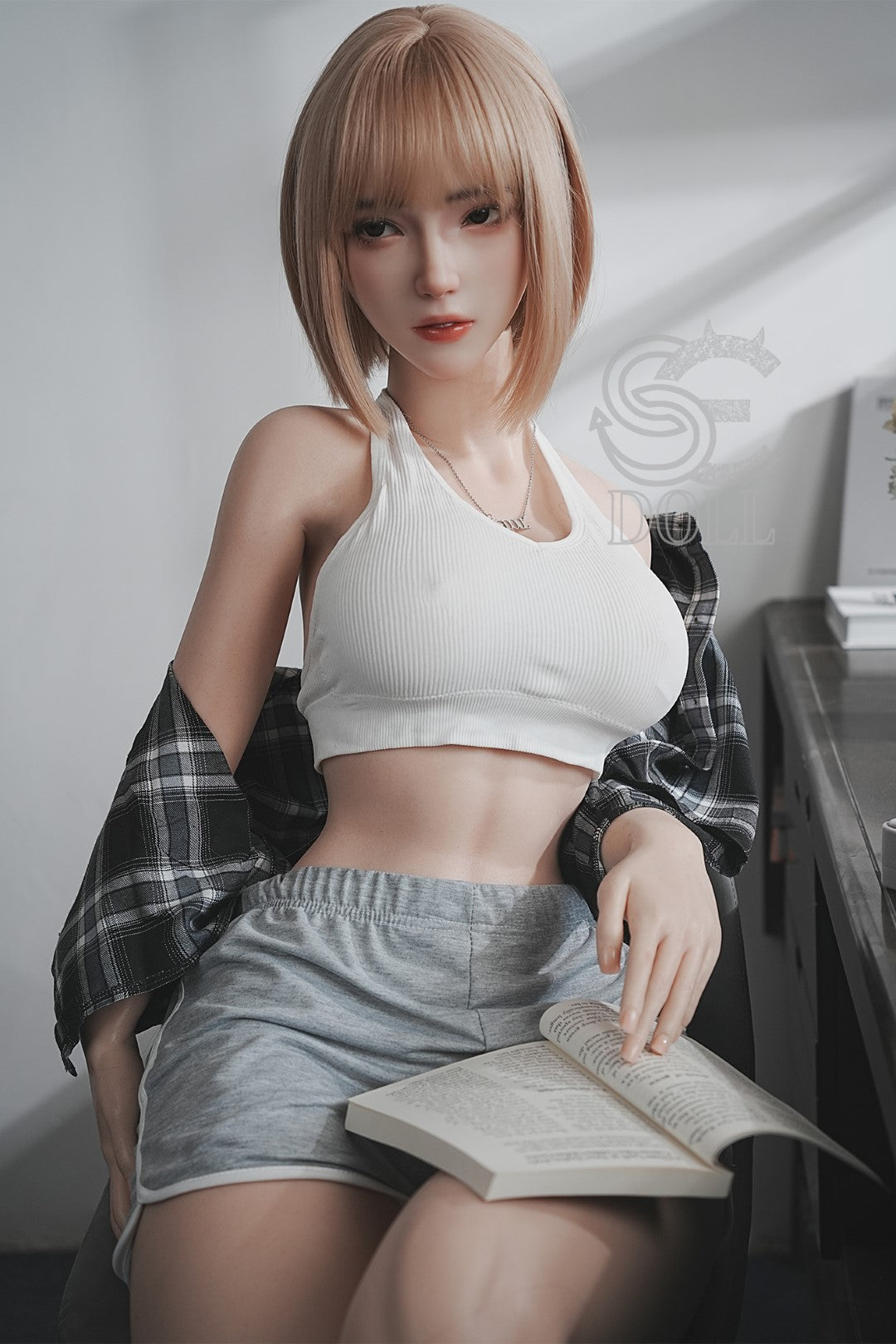 Bridget.A poupée sexuelle (SEDoll 161 cm E-Cup #130SC Silicone Pro)