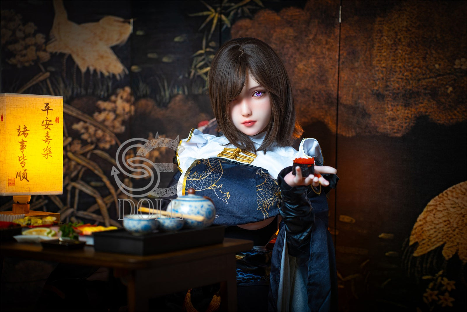 Yuuki.I poupée sexuelle (SEDoll Bonnet D 155 cm #076SC Silicone Pro)