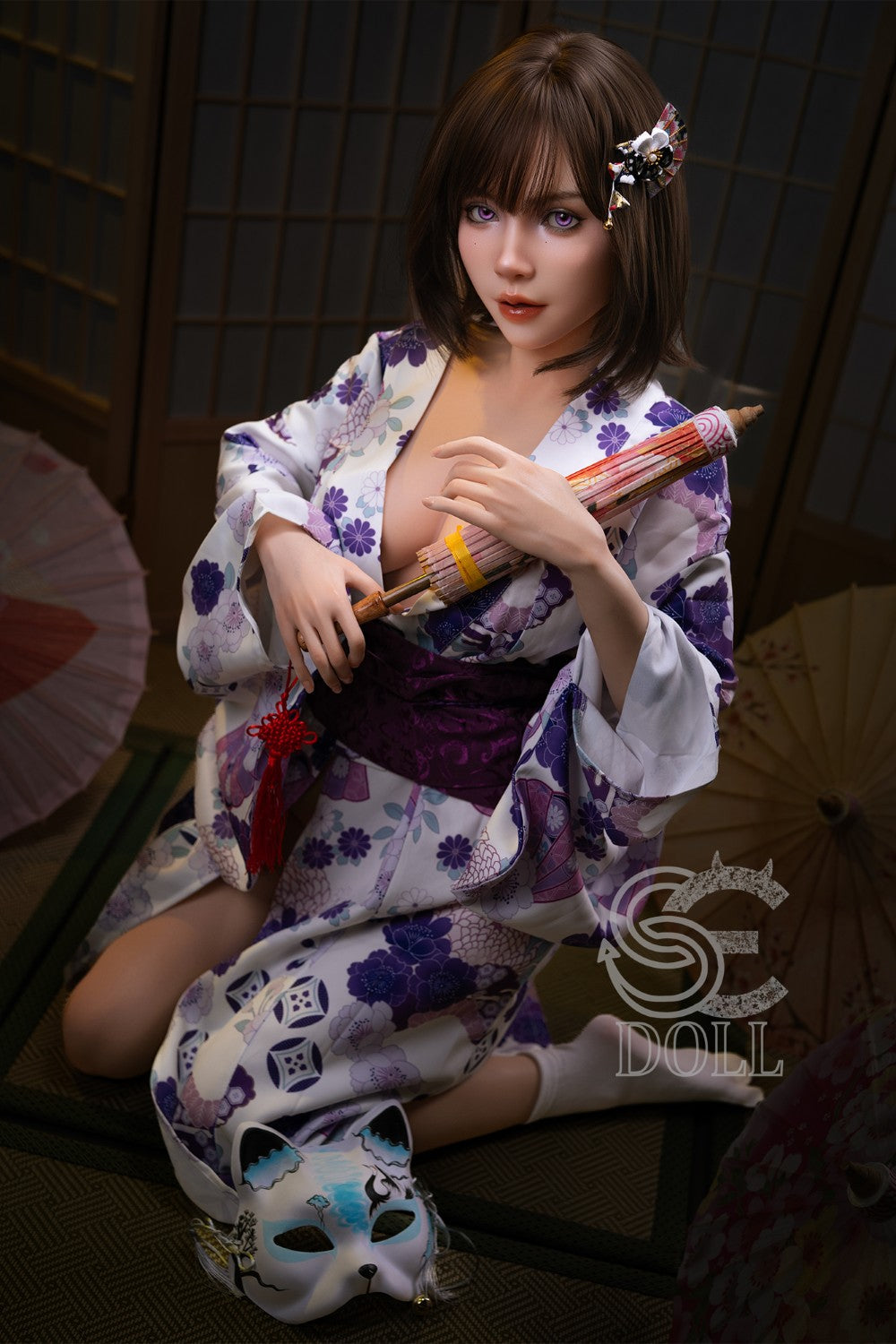 Kemeny.E poupée sexuelle (SEDoll Bonnet D 155 cm #119SO Silicone Pro)