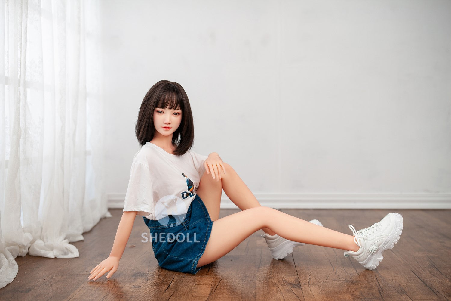 Ensoleillé poupée sexuelle (SHEDOLL 148cm d-kupa # sh002 tPE + silicone)