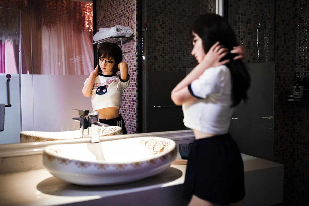 Anny poupée sexuelle (SHEDOLL Bonnet D 148 cm #SH004 TPE+Silicone)