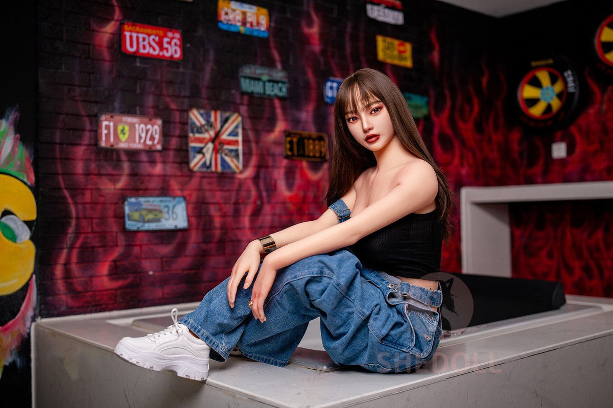 Béryl poupée sexuelle (SHEDOLL Bonnet C 158 cm #SH004 TPE+Silicone)