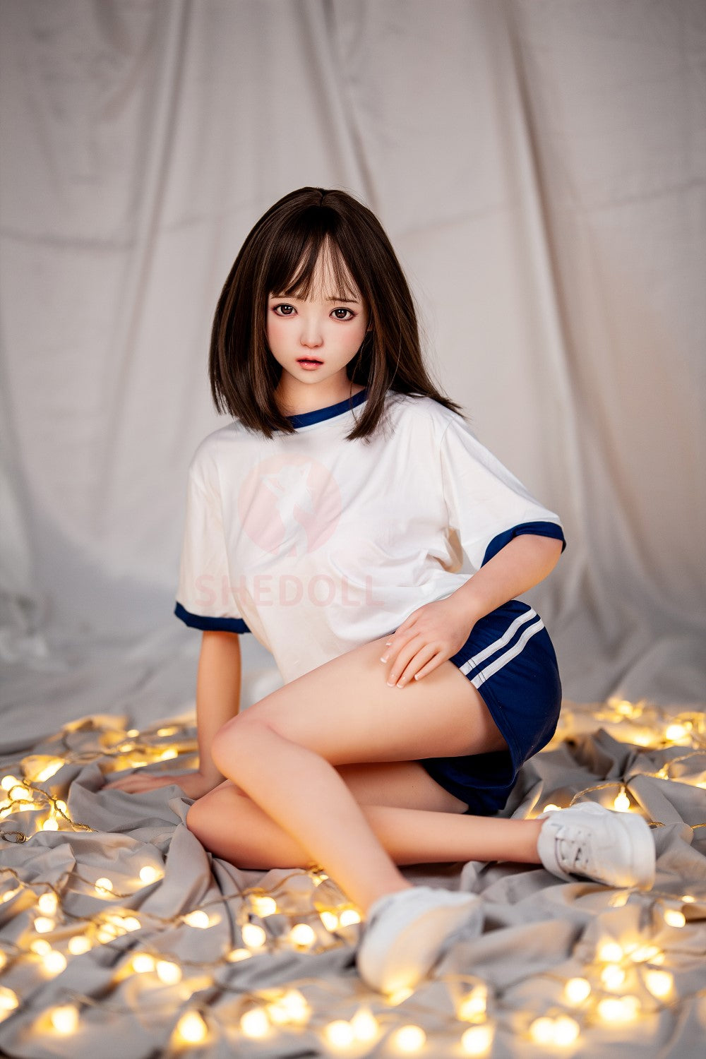 Bonbons poupée sexuelle (SHEDOLL Bonnet D 148 cm #SH012 TPE+Silicone)