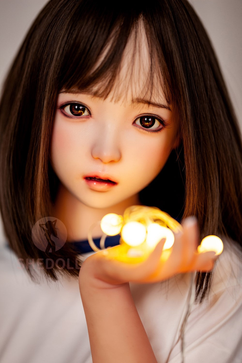 Bonbons poupée sexuelle (SHEDOLL Bonnet D 148 cm #SH012 TPE+Silicone)
