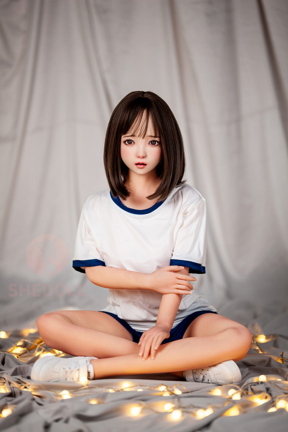 Bonbons poupée sexuelle (SHEDOLL Bonnet D 148 cm #SH012 TPE+Silicone)