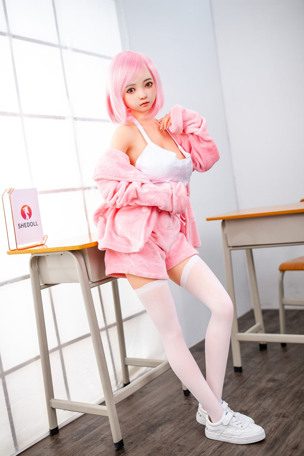 Sablonneux poupée sexuelle (SHEDOLL Bonnet D 148 cm #SH013 TPE+Silicone)