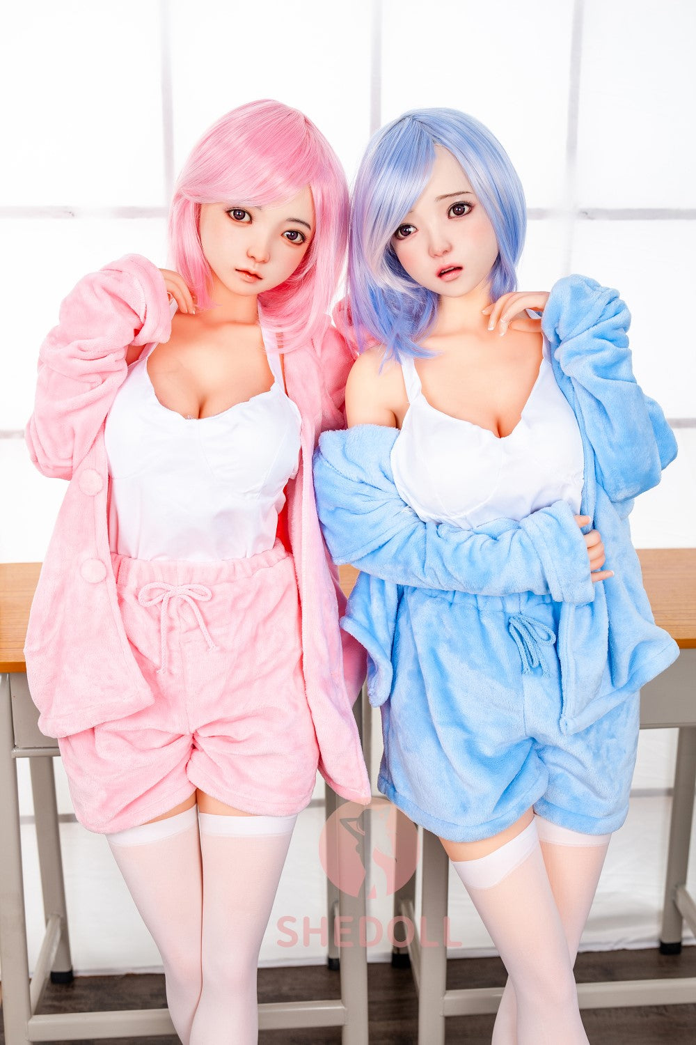 Sablonneux poupée sexuelle (SHEDOLL Bonnet D 148 cm #SH013 TPE+Silicone)