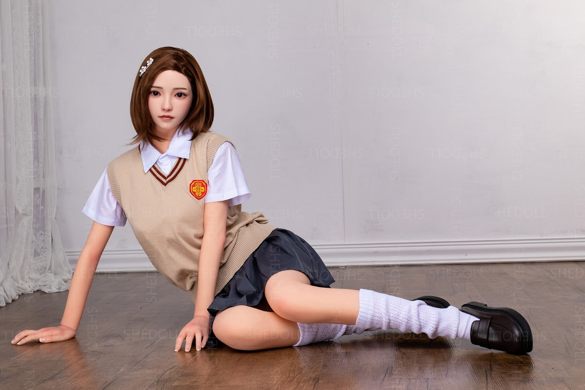 Rose poupée sexuelle (SHEDOLL Bonnet C 158 cm #SH022 TPE+Silicone)