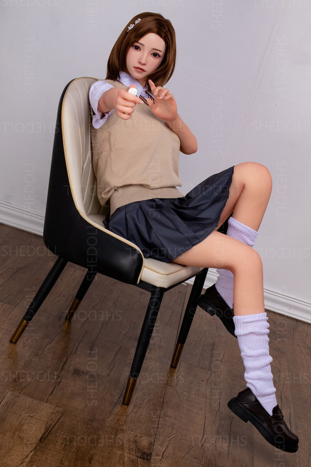 Rose poupée sexuelle (SHEDOLL Bonnet C 158 cm #SH022 TPE+Silicone)